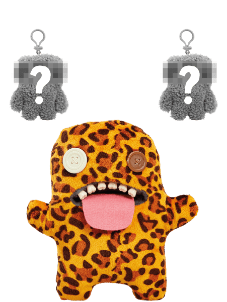 Monster: Oogah Boogah Leopard & Keyring Pack
